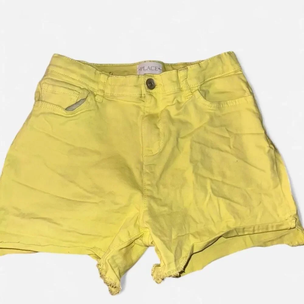 The-children's Place Women's Yellow Shorts